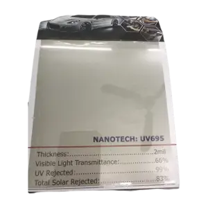 Phim cách nhiệt, UV695 Nanotech KT1.52mx30m - Ảnh 1