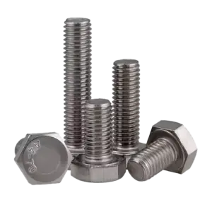 Bu lông lục giác ngoài, DIN933-M9x30-SUS201 - Ảnh 1