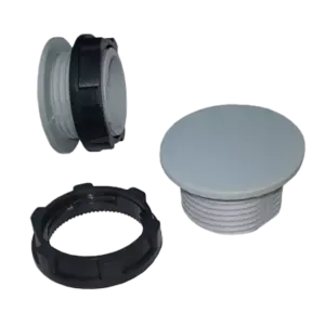 Nút bịt lỗ tủ điện, PVC chống cháy phi 22 - Ảnh 1
