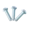 Bu lông lục giác ngoài, DIN933-M8x25-Z thép mạ kẽm - Ảnh 1