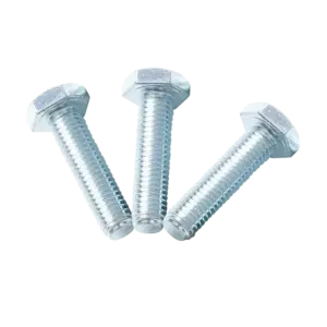 Bu lông lục giác ngoài, DIN933-M8x25-Z thép mạ kẽm - Ảnh 1