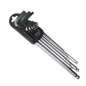 Bộ lục giác đầu bi, TW-21009A 1.5-10mm (9 chi tiết/ bộ), Top - Ảnh 1
