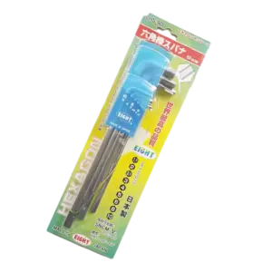Bộ lục giác đầu bằng, LHS-9D (9 chi tiết/ bộ), Eight - Ảnh 1
