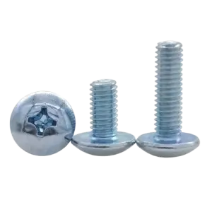 Bộ vít pake đầu dù, IFF-27 M5x15 thép mạ kẽm kèm đệm phẳng và đệm vênh - Ảnh 1