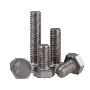 Bu lông lục giác ngoài, DIN933-M10x80-SUS201 - Ảnh 1