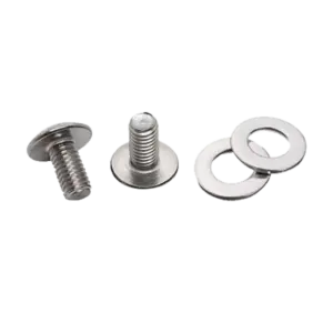 Bộ bu lông đầu dù inox kèm, M5x8 đệm phẳng và đệm vênh - Ảnh 1