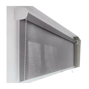 Rèm cuốn lưới văn phòng, màu xám KT250x140cm - Ảnh 1