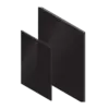 Tấm nhựa, PC000 màu đen KT1090x890x5mm - Ảnh 1