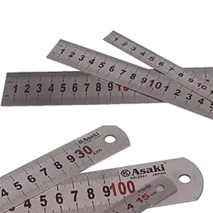 Thước lá inox, AK-2541 1000mm, Asaki - Ảnh 1
