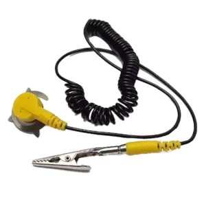bl011917 day tiep dia pvc de ban co 1 dau kep va 1 dau khoa vuot bang thep khong gi d2mm l100cm 5v