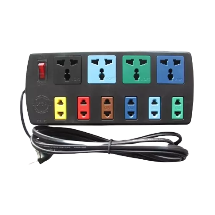 bl012137-o-cam-keo-dai-da-nang-4d6s52-10-lo-5m-lioa Ổ cắm điện kéo dài đa năng, 4D6S52 5m, Lioa - Ảnh 1