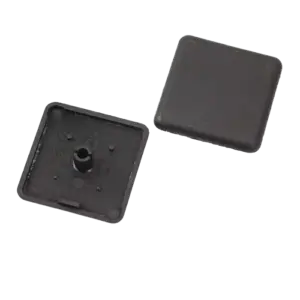 Nắp bịt nhôm định hình 40x40 và ốc ngắn M8x10 - Ảnh 1