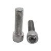 Bộ bu lông lục giác đầu trụ, DIN912-M3x10-SUS201 gồm đệm phẳng và đệm vênh M3 - Ảnh 1