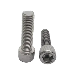 Bộ bu lông lục giác đầu trụ, DIN912-M3x10-SUS201 gồm đệm phẳng và đệm vênh M3 - Ảnh 1