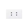 Ổ cắm đôi 2 chấu, S18U2 16A, Sino - Ảnh 1