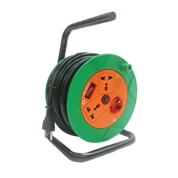 bl013413-o-cam-rulo-nho-20m-qn20-2-15a-3-o-cam-1-cong-tac-2-loi-lioa Ổ cắm công nghiệp kéo dài kiểu rulo, QN20-2-15A 20m, Lioa - Ảnh 1