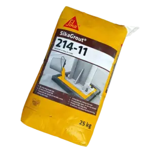 Vữa rót, 214-11 gốc xi măng (25kg/ bao), Sika - Ảnh 1