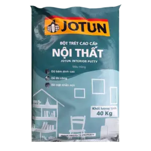 Bột bả trong nhà, Putty-40, Jotun - Ảnh 1