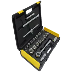 Bộ đầu khẩu, 86-477-6 1/2inch (27 chi tiết/ bộ), Stanley - Ảnh 1