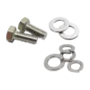 Bộ bu lông lục giác ngoài, DIN933-M20x60 gồm đệm vênh và đệm phẳng M20 - Ảnh 1