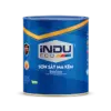 Sơn sắt mạ kẽm, E260 màu xanh dưa hấu, Indu - Ảnh 1
