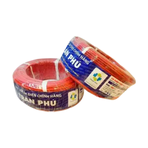 bl015178 day cap dien 1 loi mau do 200m cuon 1x25mm tran phu