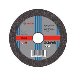 Đá cắt sắt, PN: 2608600272 KT180x3.3x22.2mm, Bosch - Ảnh 1