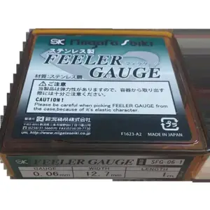 Căn lá, SFG-06-1 (PN: 007384) độ dày 0.06x1m, Niigata Seiki - Ảnh 1