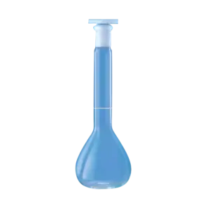 Bình định mức có nút A, 5646016A 100ml, Borosil - Ảnh 1