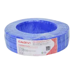 bl015878 day cap dien don mem dep mau xanh duong 100m cuon vcm 1x25mm cadivi