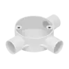 Hộp chia ngả 3 đường loại thấp, E240/20/3 DN20, Sino - Ảnh 1