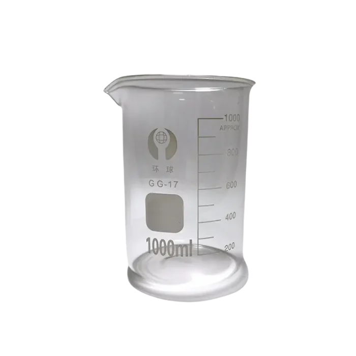 bl016573 coc dot thap thanh co mo de rot 1000ml photo Cốc đốt thấp thành, có mỏ đẻ rót 1000ml - Ảnh 1