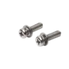 Vít pake đầu nón, DIN966-M3x10mm thép đen gồm vênh phẳng - Ảnh 1