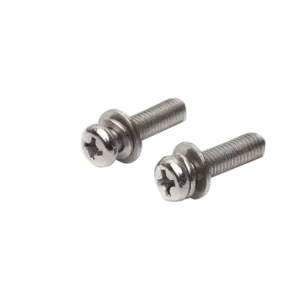 Vít pake đầu nón, DIN966-M3x10mm thép đen gồm vênh phẳng - Ảnh 1
