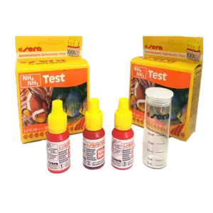 Bộ test nhanh, 04910 0-10 ppm NH4/ NH3 (60 cái/ bộ), Sera - Ảnh 1