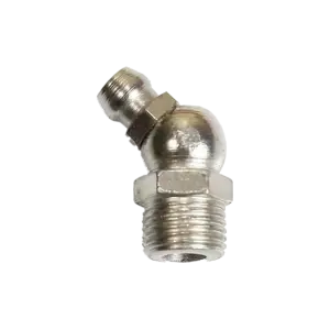 Vú bơm mỡ cong 45 độ, M10, China - Ảnh 1