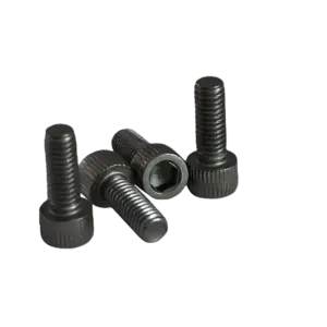 Bộ bu lông lục giác chìm đầu trụ, DIN912-M3x15-Bk thép đen kèm đai ốc/ đệm vênh/ đệm thẳng - Ảnh 1