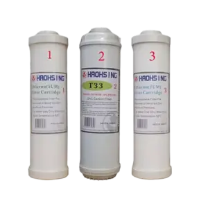 Bộ lõi lọc thô 3 cái cho máy lọc nước, HS123, Haohsing - Ảnh 1