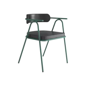 bl017999 ghe jando chair tua lung da mau den chan thep mau xanh shappire kem dem ngoi wc284 winchair