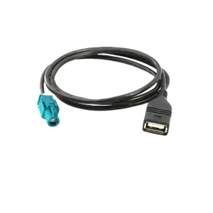 Cáp MDU, HSD A 4+2 chân cái L1.5m đầu nối dữ liệu tốc độ cao cho ô tô Cáp Lvds Chân ra 1-4 và 2-3 - Ảnh 1