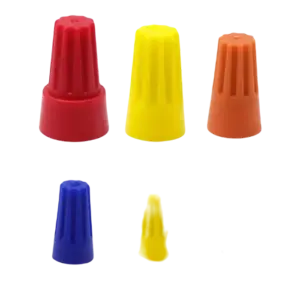bl019061 dau chup noi day dien bang nhua co gen xoan p6 mau do d163mm 100 cai tui