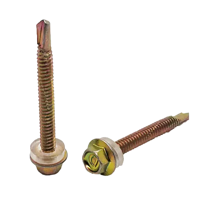 bl019191-vit-ban-ton-sat-dau-luc-giac-dai-25mm-200-cai-bich Vít bắn tôn, chất liệu sắt đầu lục giác L25mm (200 cái/ bịch) - Ảnh 1