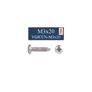 bl019327 vit go chom cau m3x20 sus201