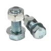Bộ bu lông lục giác ngoài chịu lực 8.8, DIN933-M12x50-8.8 kèm đệm phẳng và ecu - Ảnh 1