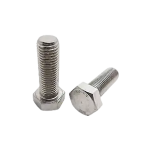 Bộ bu lông lục giác ngoài, DIN933-M5x25-SUS304 kèm đai ốc và 2 đệm phẳng - Ảnh 1