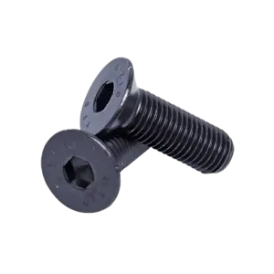 Bộ bu lông lục giác chìm đầu bằng, DIN7991-M20x40 thép đen kèm đai ốc - Ảnh 1