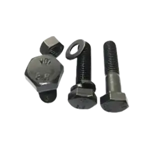 Bộ bu lông lục giác ngoài mạ kẽm, DIN933-M10x40 kèm ecu/ long đen vênh/ 2 long đen phẳng - Ảnh 1
