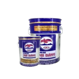 Sơn dầu, véc ny bóng màu cánh gián (1kg/ lon), Đại Bàng - Ảnh 1