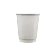 bl021313 coc giay mau trang 280ml 8oz kem nap phang
