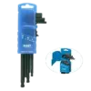 Bộ lục giác chìm, 016-1510D màu đen 1.5-10mm (9 chi tiết/ bộ), Eight - Ảnh 1